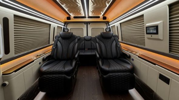 8 passenger sprinter van inside modesto