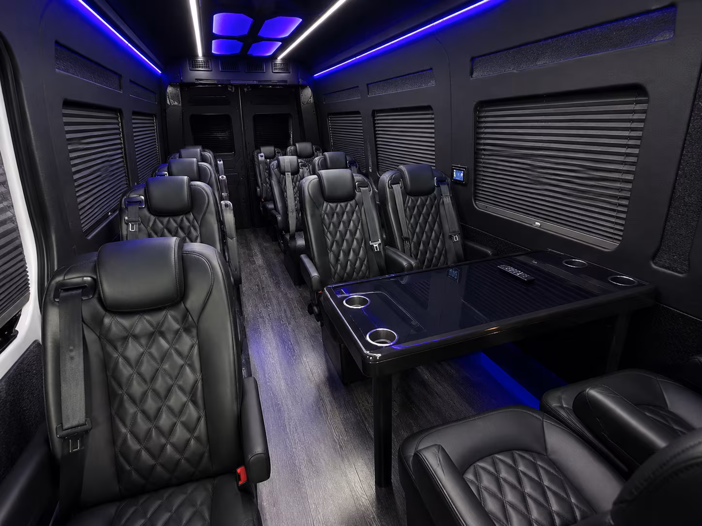 12 passenger sprinter van interior
