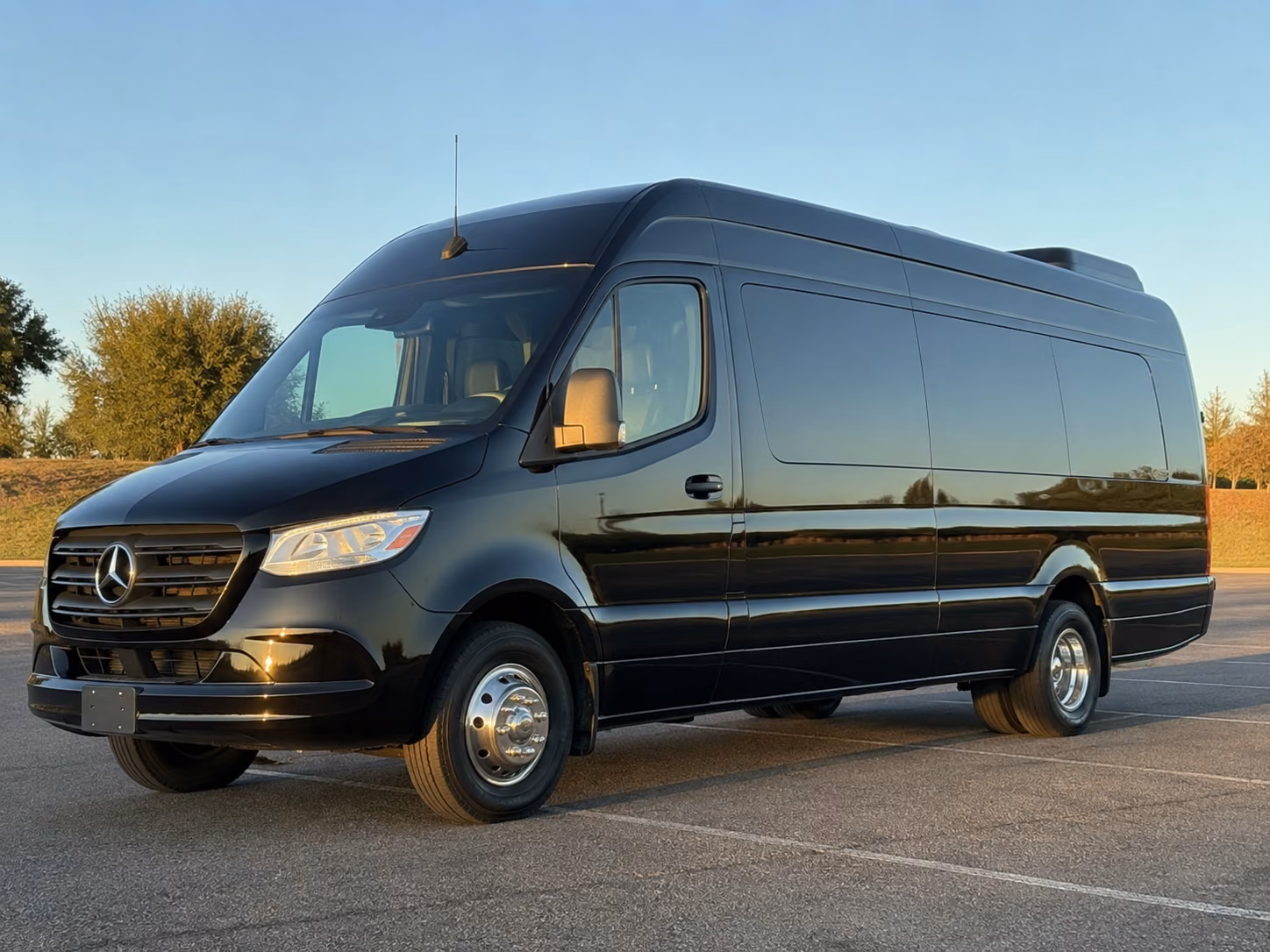 modesto 8 passenger sprinter van
