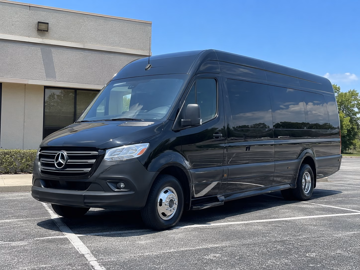 modesto corporate sprinter van service