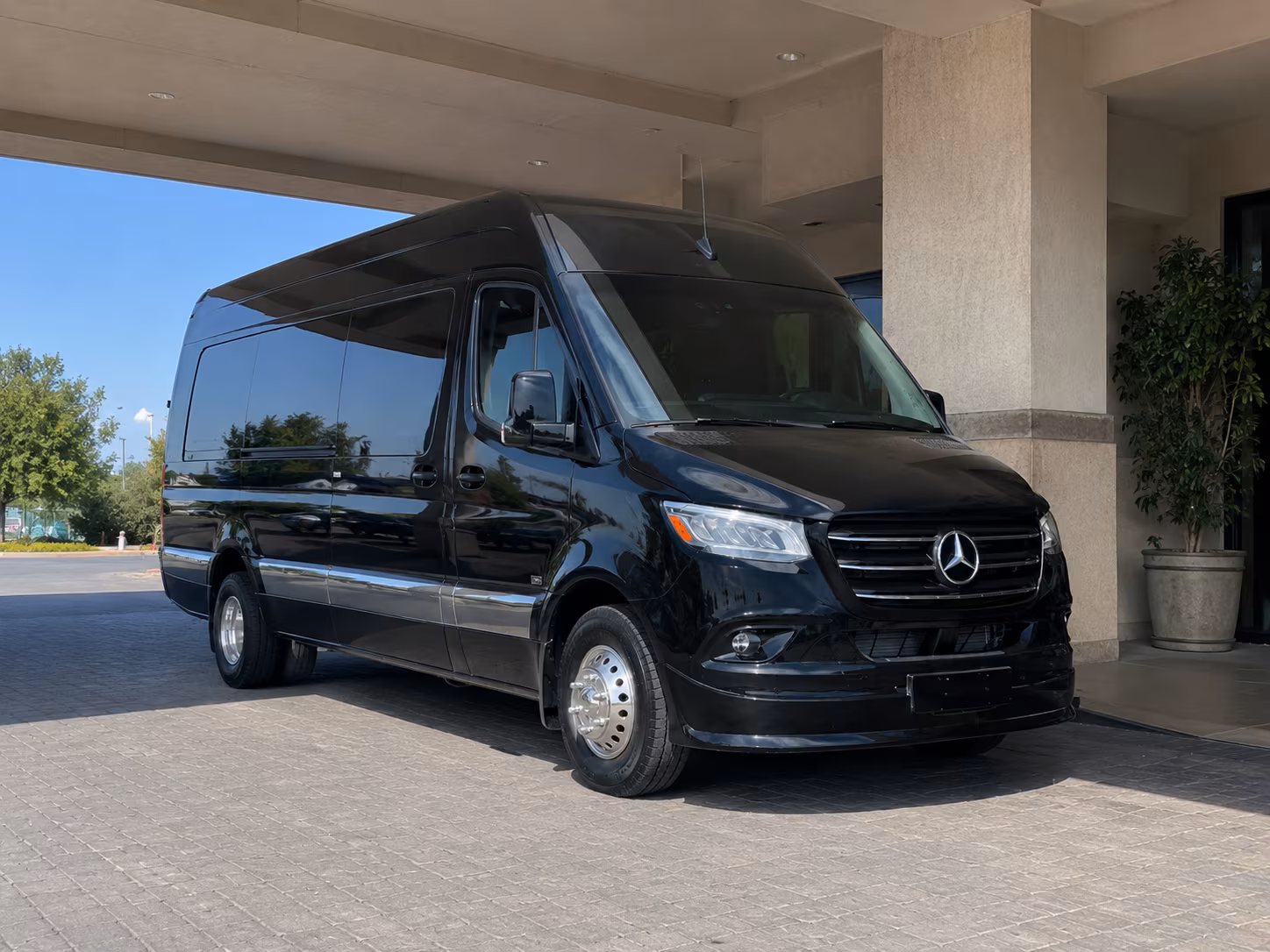 modesto wedding sprinter van rental